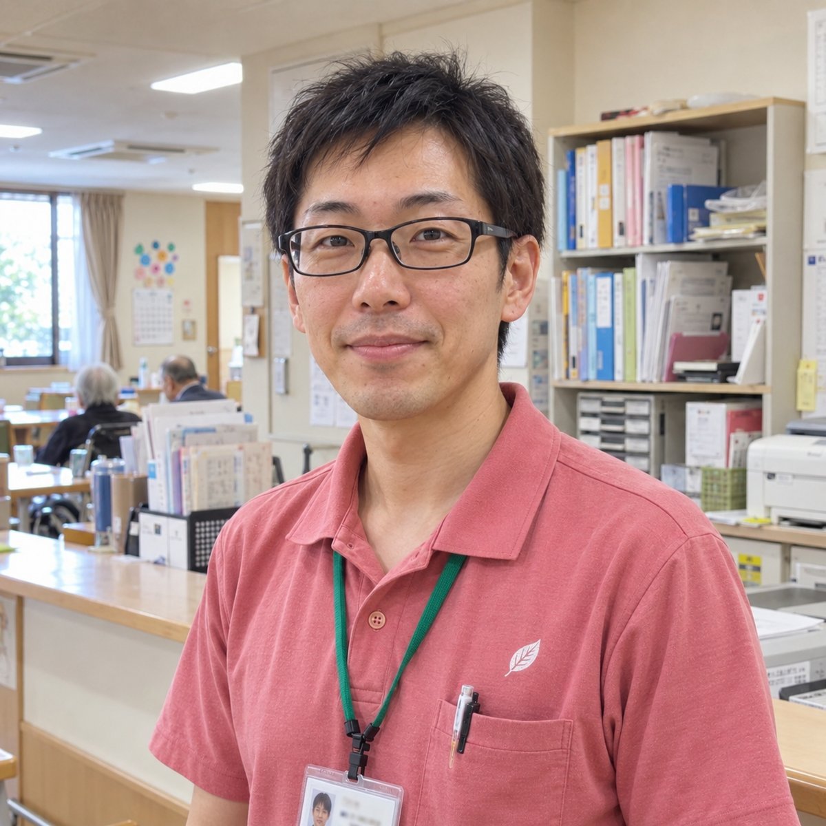 介護職・フロアリーダー 松尾 亮太