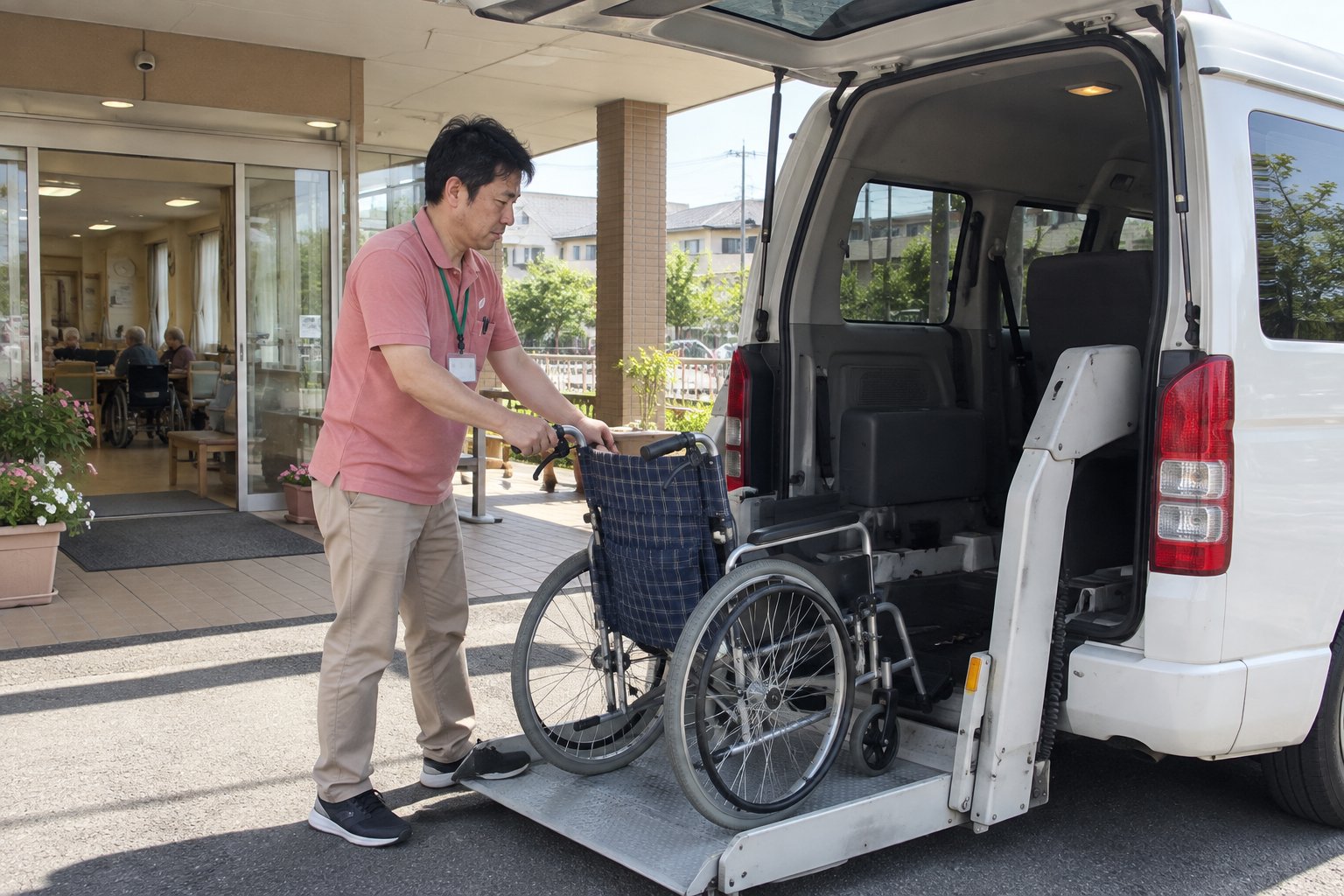 デイサービスセンター こはる野 船橋での仕事の様子